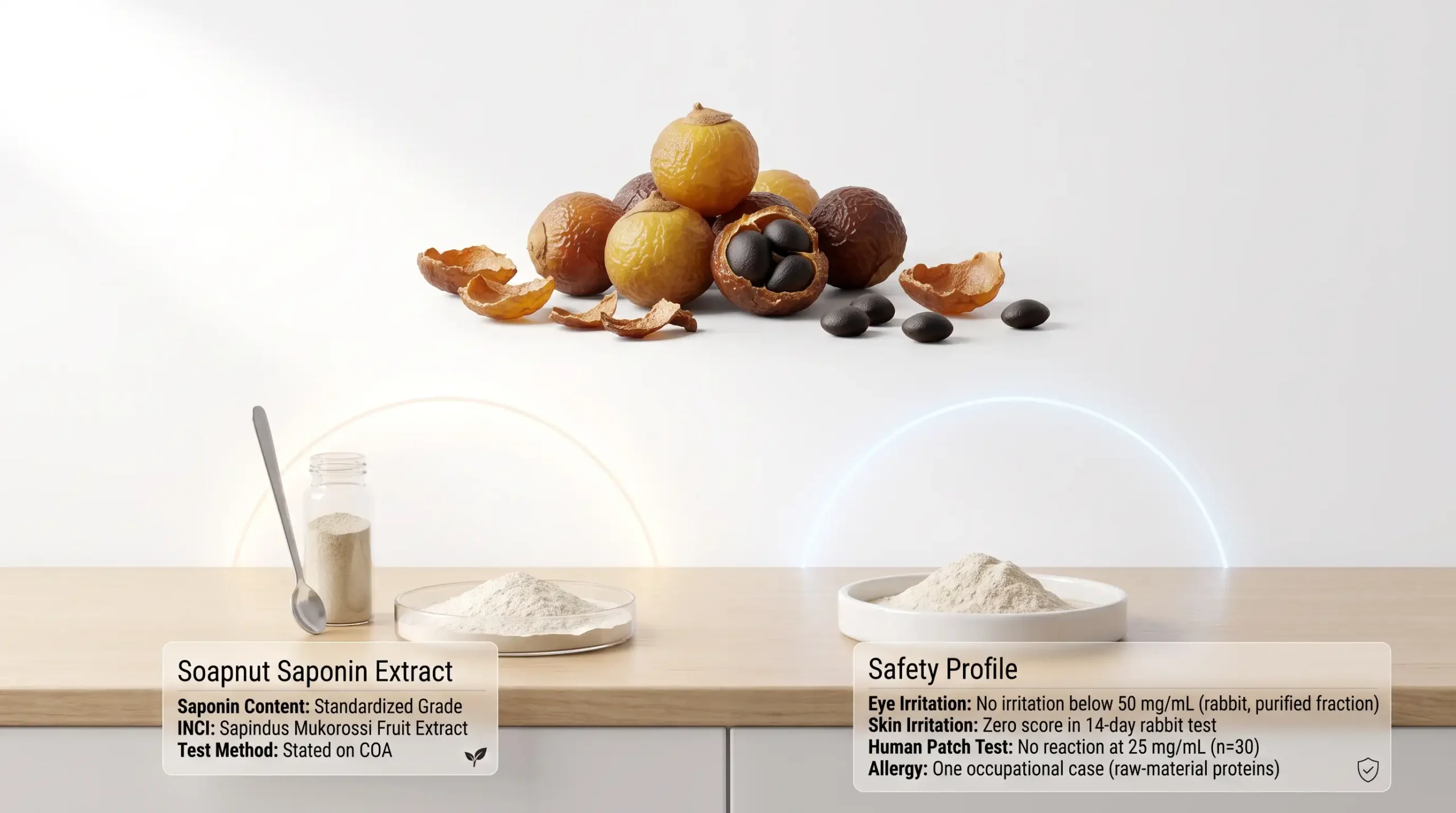 Soapnut Saponin Safety